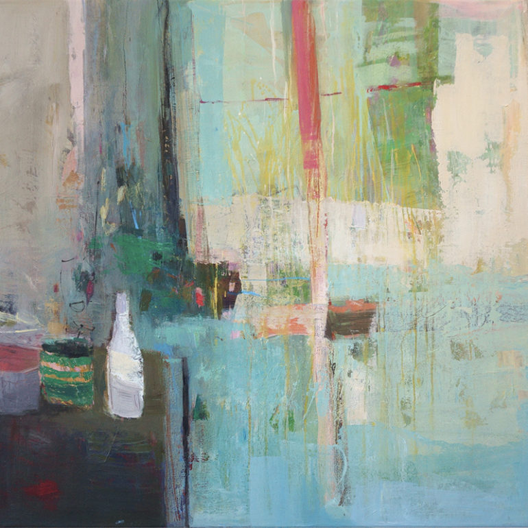 peinture grand format de Muriel Bernard