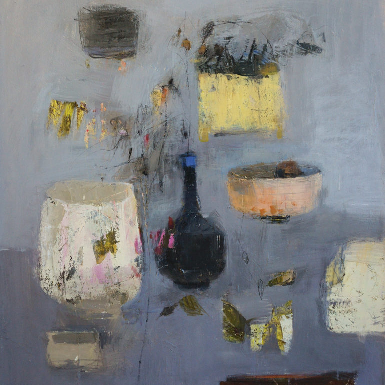 peinture de Muriel Bernard réalisée à Vannes