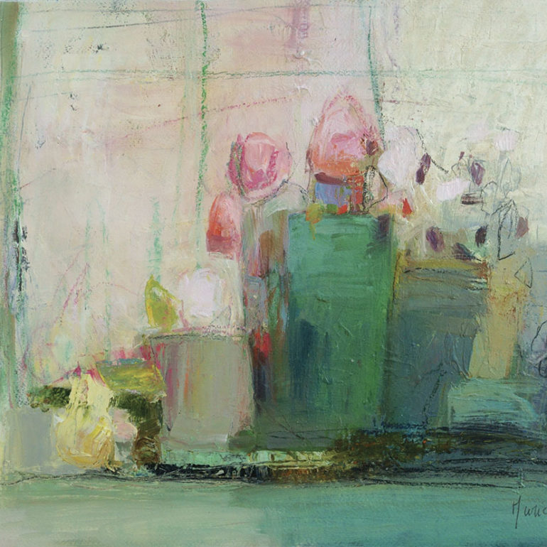 Muriel Bernard vit et travaille sur Vannes, en Bretagne