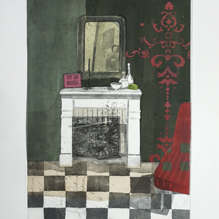 Les gravures de Muriel Bernard sont visibles à son atelier à Vannes, sur rendez-vous