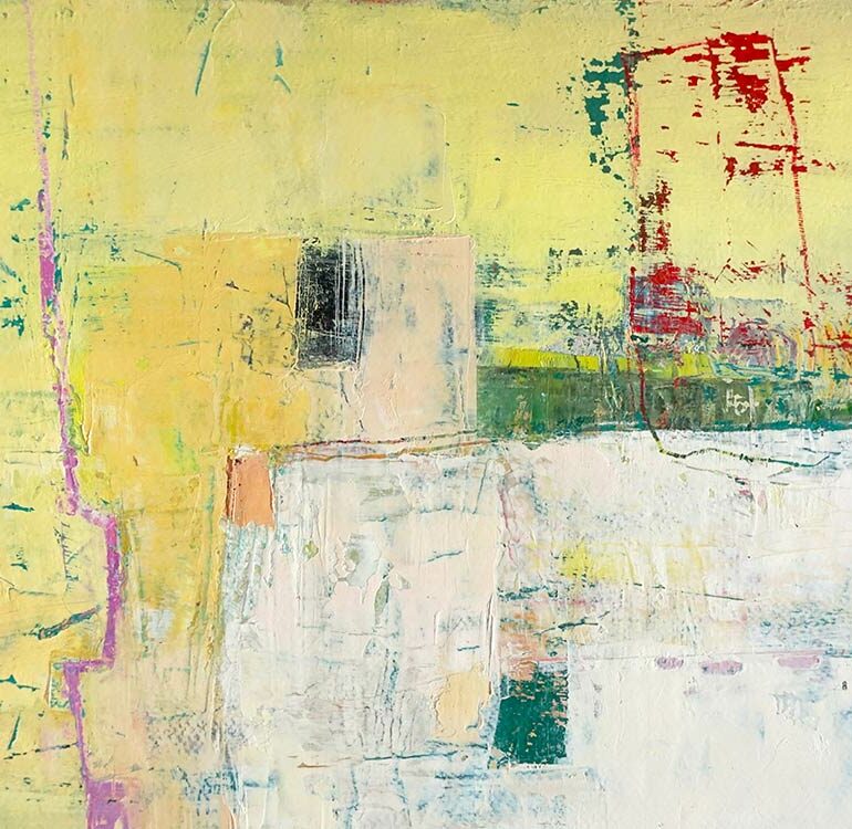 Le travail de Muriel Bernard joue avec les limites de la figuration