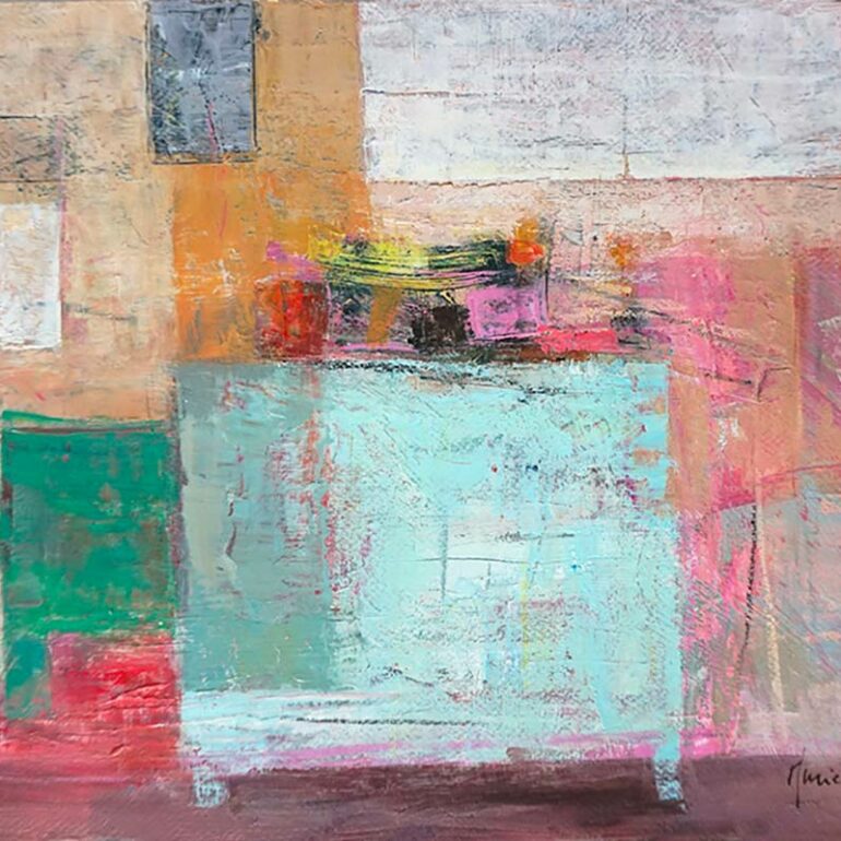 Le travail de Muriel Bernard joue avec les limites de la figuration