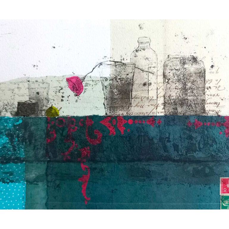 L'atelier de gravure de Muriel Bernard est installé à Vannes en Bretagne