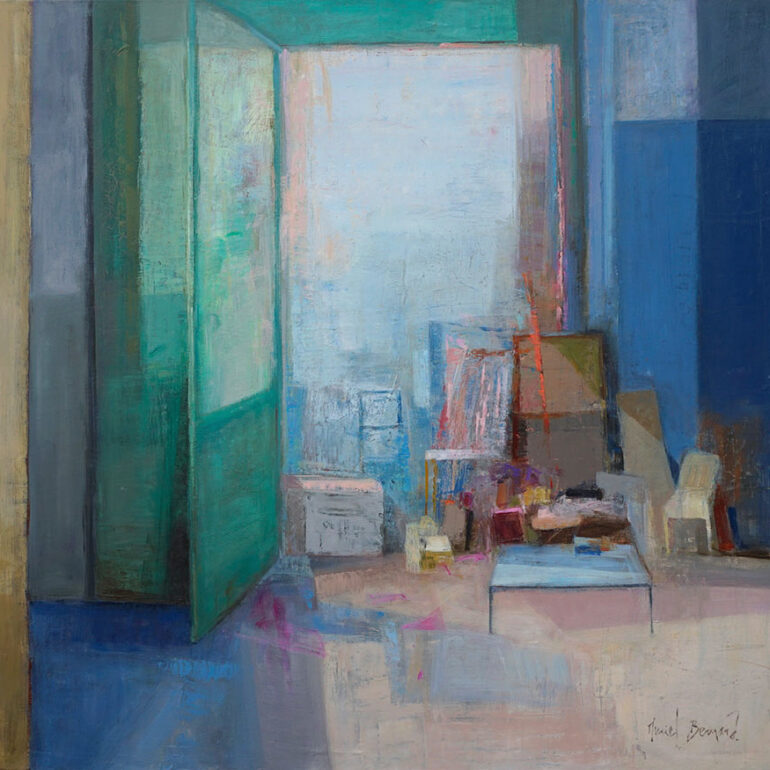 Muriel Bernard est une artiste peintre installée en Bretagne.