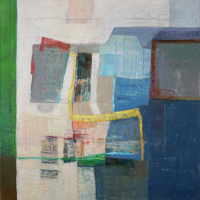 C'est une balade au milieu d'un jardin que vous propose Muriel Bernard, artiste peintre et graveuse à Vannes dans le Morbihan