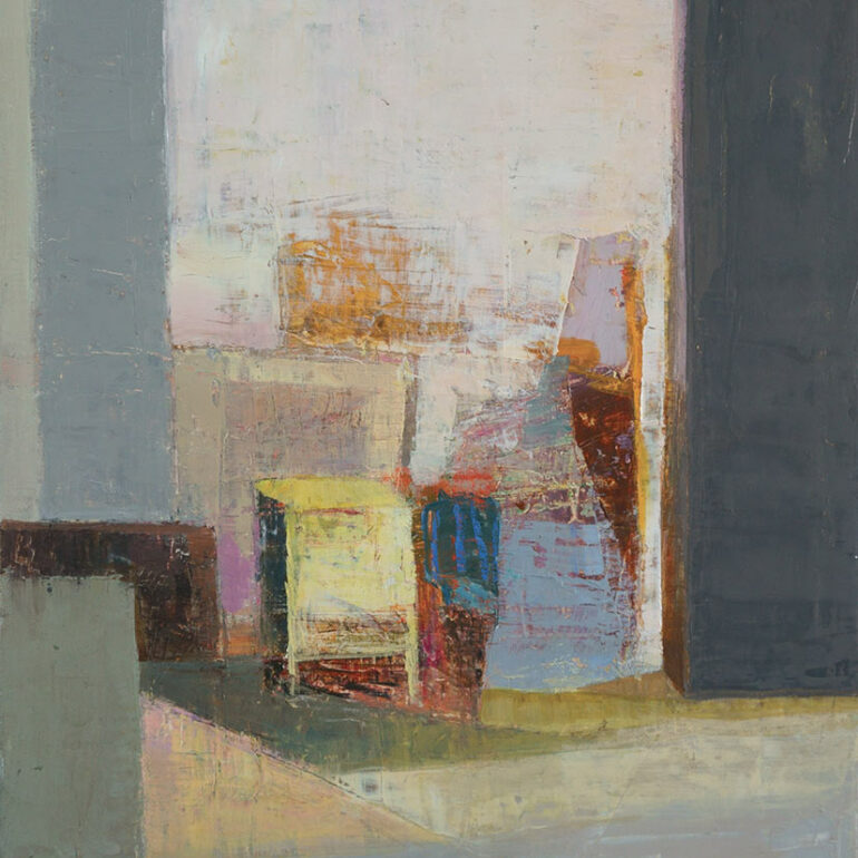 Muriel Bernard est artiste peintre et graveuse à Vannes dans le Morbihan