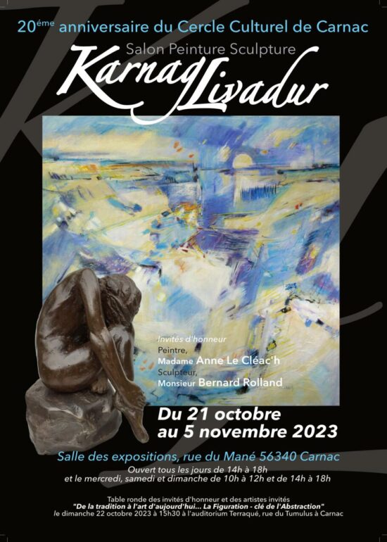 Le cercle culturel de Carnac présente une cinquantaine d'artistes lors du prochain salon artistique
