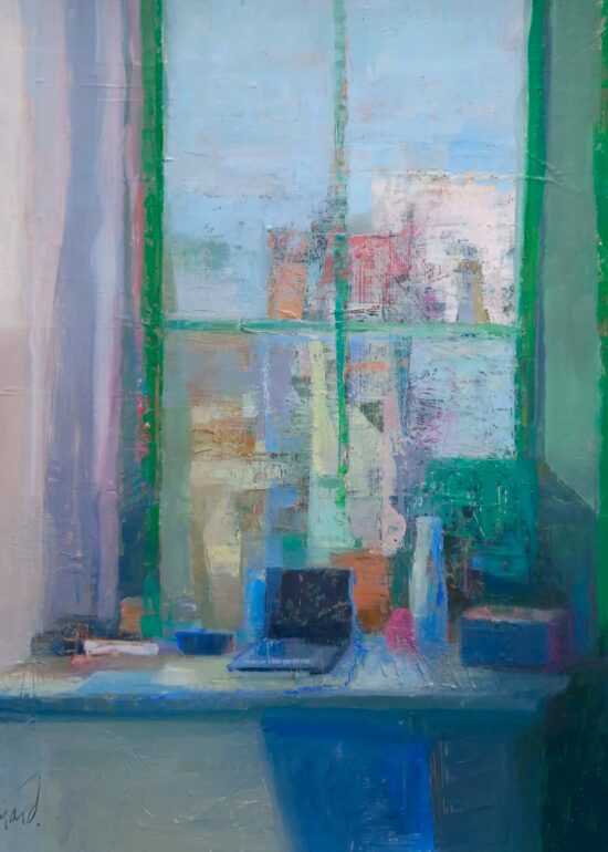 Murielbernard organise un stage de peinture à son atelier à Vannes.