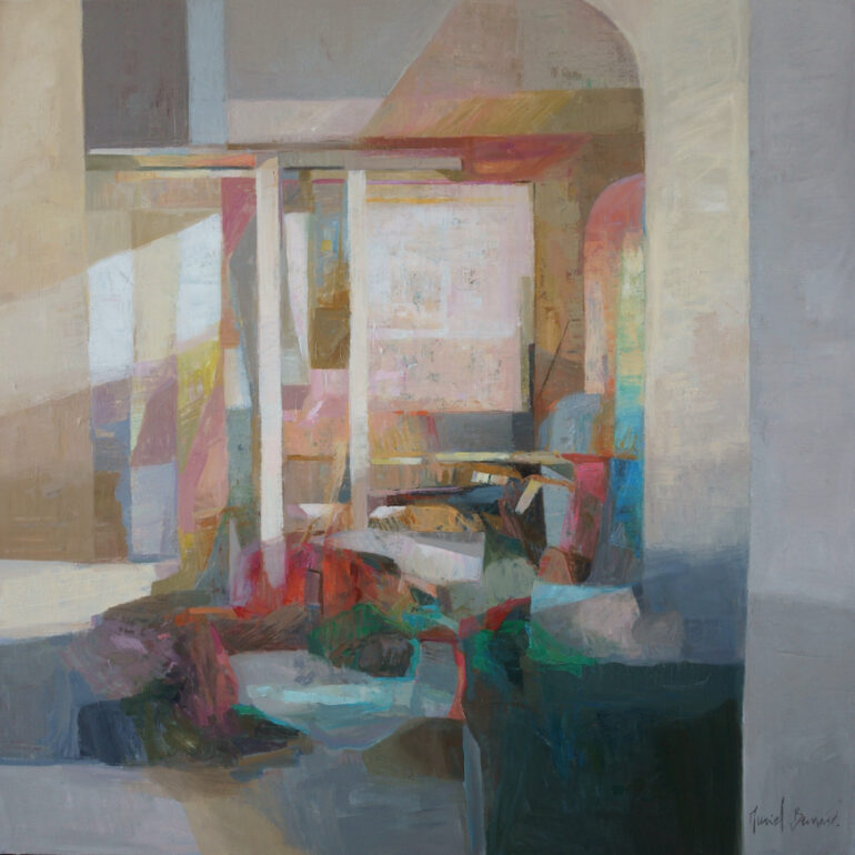 Par le biais de scènes d'intérieur, murielbernard s'interroge sur le passage de la lumière.