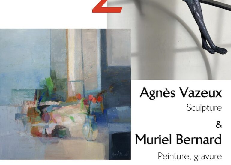 Murielbernard expose pour la première fois à Larmor Baden.