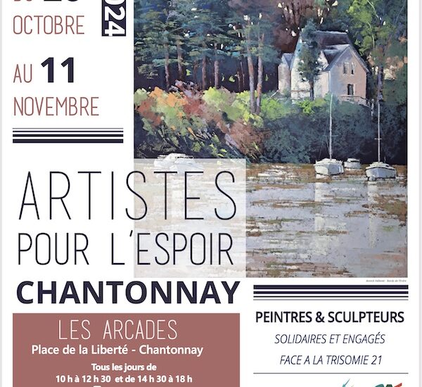 affiche Artistes pour l'espoir Chantonnay