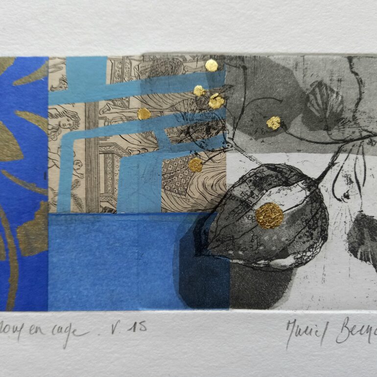 Les gravures de Muriel Bernard sont à découvrir à la maison verlInde à Vannes