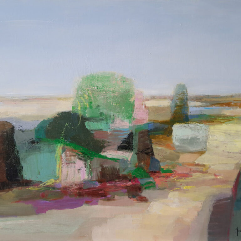 Muriel Bernard expose régulièrement ses dernières créations à la Galerie bourreau Ravier à Noirmoutier