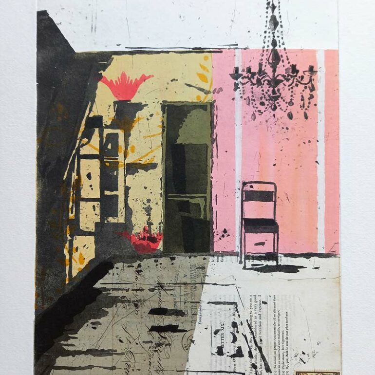 Retrouver les gravures de muriel Bernard à son atelier à Vannes.