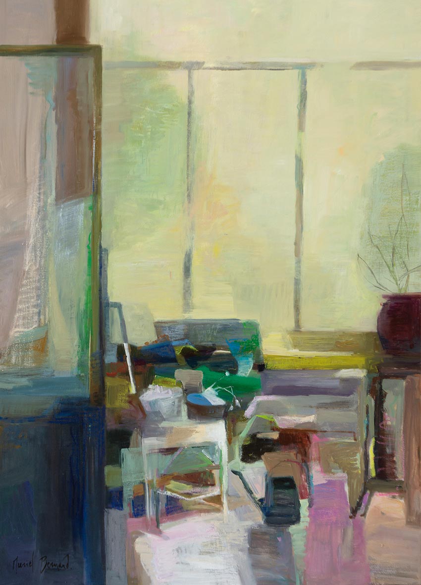 Durant les journées nationales, des artistes Muriel Bernard vous ouvre les portes de son atelier.